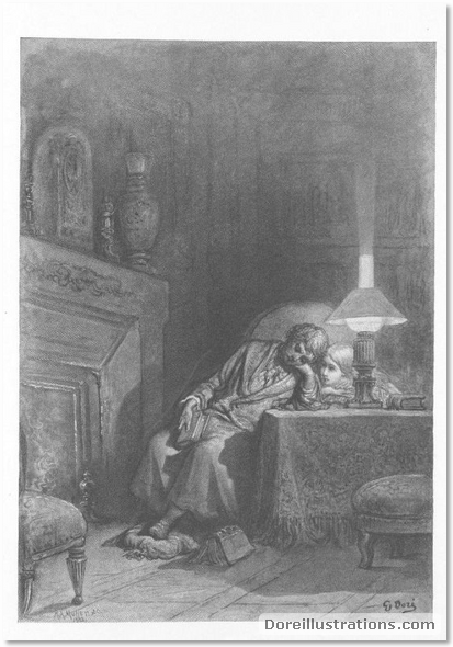 Dore's Illustrations of Edgar Allan Poe's the Raven