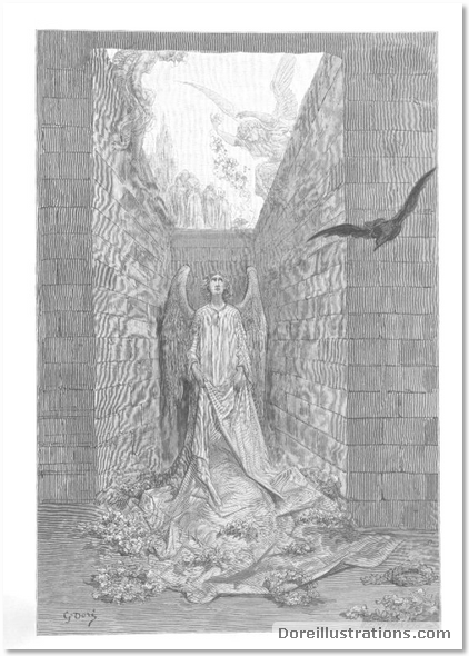 Dore's Illustrations of Edgar Allan Poe's the Raven