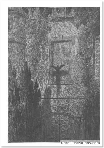 Dore's Illustrations of Edgar Allan Poe's the Raven