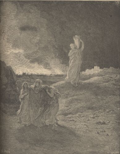 The Old Testament - THE DESTRUCTION OF SODOM - by Gustave Dore - 008th.jpg (36K)