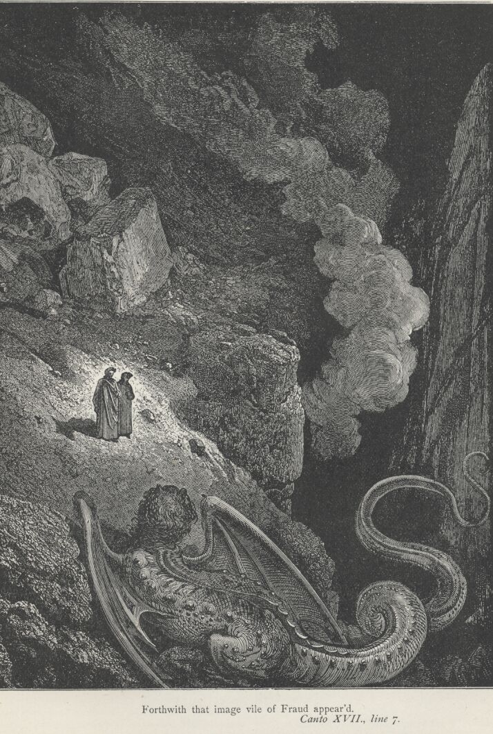 Dore Illustrations from the Divine Comedy - Hell, 17-167.jpg - 599 KB