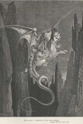Dore Illustrations from the Divine Comedy - Hell, 17-171b.jpg - 120 KB