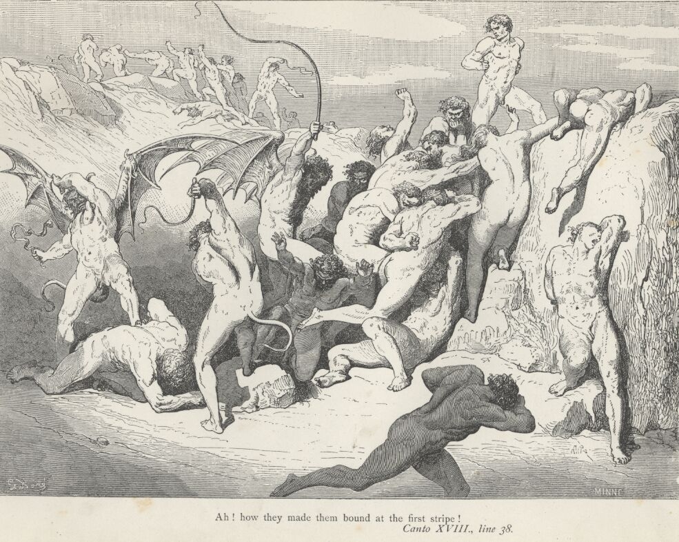 Dore Illustrations from the Divine Comedy - Hell, 18-177.jpg - 550 KB