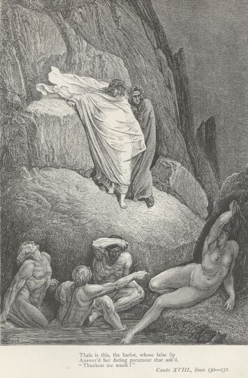 Dore Illustrations from the Divine Comedy - Hell, 18-183b.jpg - 139 KB