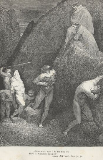 Dore Illustrations from the Divine Comedy - Hell, 28-259b.jpg - 136 KB
