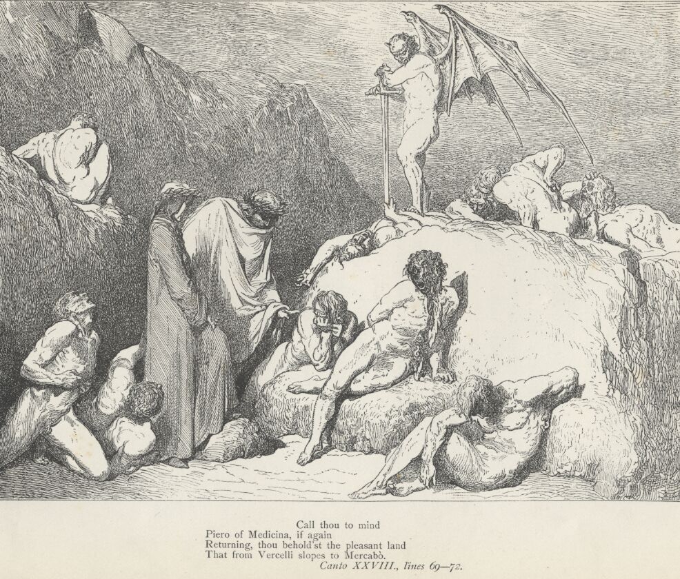Dore Illustrations from the Divine Comedy - Hell, 28-261.jpg - 668 KB