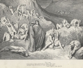 Pictures of Dante's Hell. Illustrated by Gustav Dore