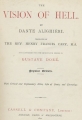 Pictures of Dante's Hell. Illustrated by Gustav Dore