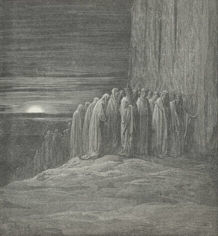 Dore Purgatory Illustrations and Drawings