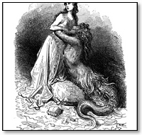 Orlando Furioso illustration by Gustave Dore - image  1