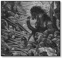 Orlando Furioso illustration by Gustave Dore - image  2