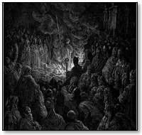 The Ordeal by Fire, by Dore