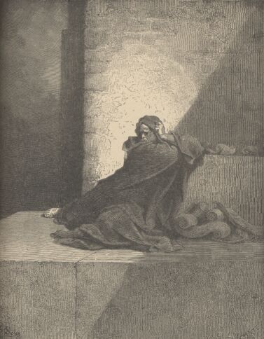 Illustration Showing BARUCH, from The Bible (Old Testament) - drawing by Gustave Dore - 046th.jpg (35K)