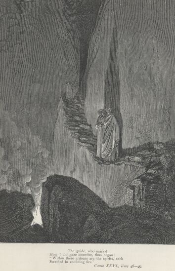 Dore Illustrations from the Divine Comedy - Hell, 26-245b.jpg - 111 KB